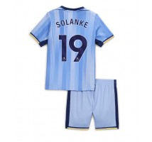 Tottenham Hotspur Dominic Solanke #19 Koszulka Wyjazdowa dzieci 2024-25 Krótki Rękaw (+ krótkie spodenki)